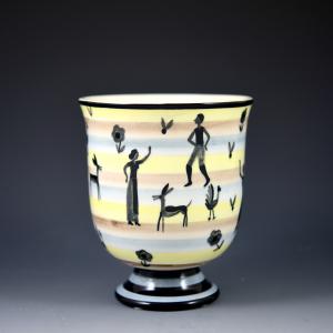 Vase - Silhouette - Mario Sturani, Manifattura Lenci, 1930